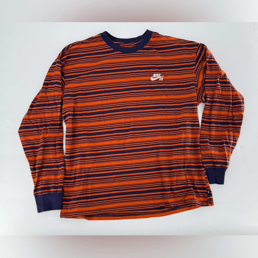 Nike‎ SB Stripe Long Sleeve T-Shirt - Picture 3 of 7